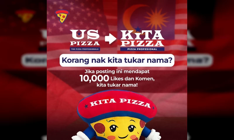 US Pizza rebranding to Kita Pizza