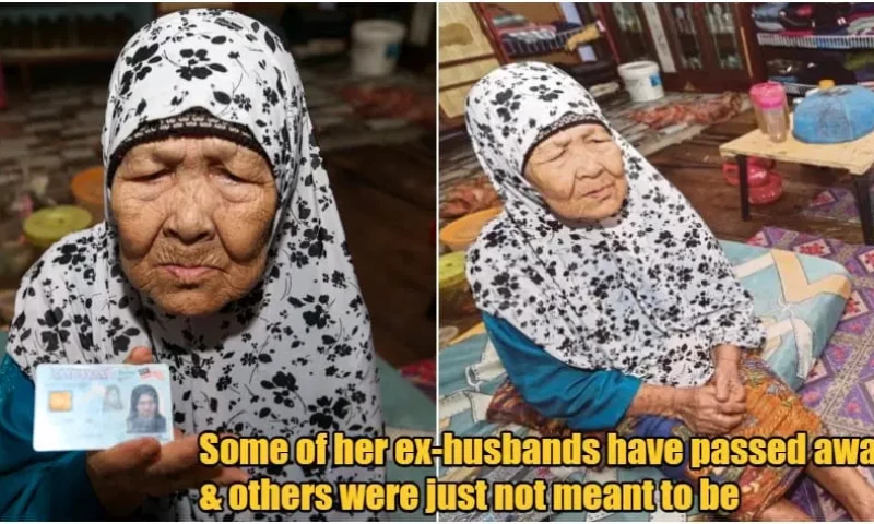 Centenarian Grandmother in Kelantan, Possessing 30 Great-Grandchildren, Open to Eighth Marriage Opportunity