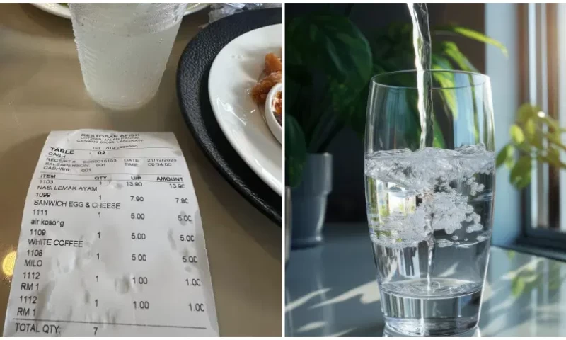 Langkawi's Trending Eatery Issues Apology for RM5 Overcharge on Bottled Water