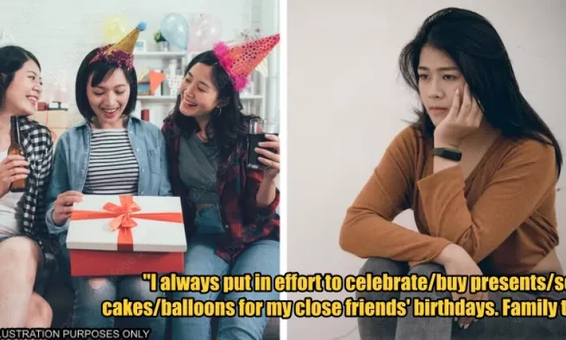 "I consistently make the effort to purchase gifts for others" - Malaysian Disheartened As No One Remembers Birthday