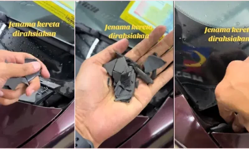 Malaysian Car Owner Takes Apart Vehicle, Says Material Is Poorly Designed