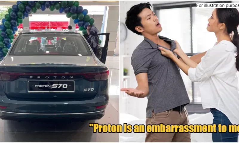 Malaysian Man Interested in Purchasing Proton S70, but Disheartened as Girlfriend Associates the Car with Only Bangladeshis