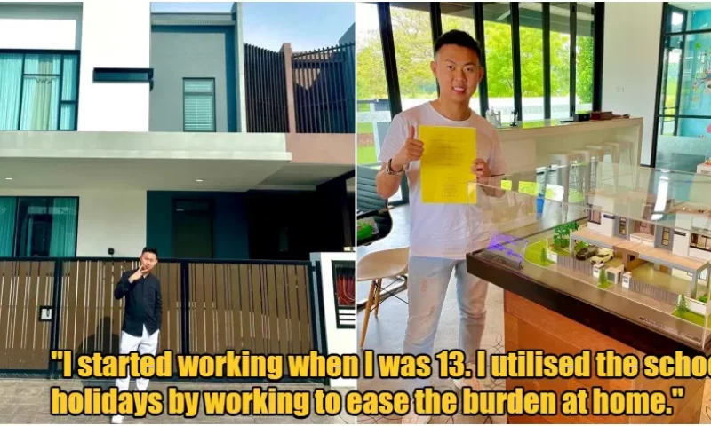 26-Year-Old Malaysian Purchases RM1.5 Million Semi-Detached Home in JB for His Parents, Describing it as the Ultimate Gift