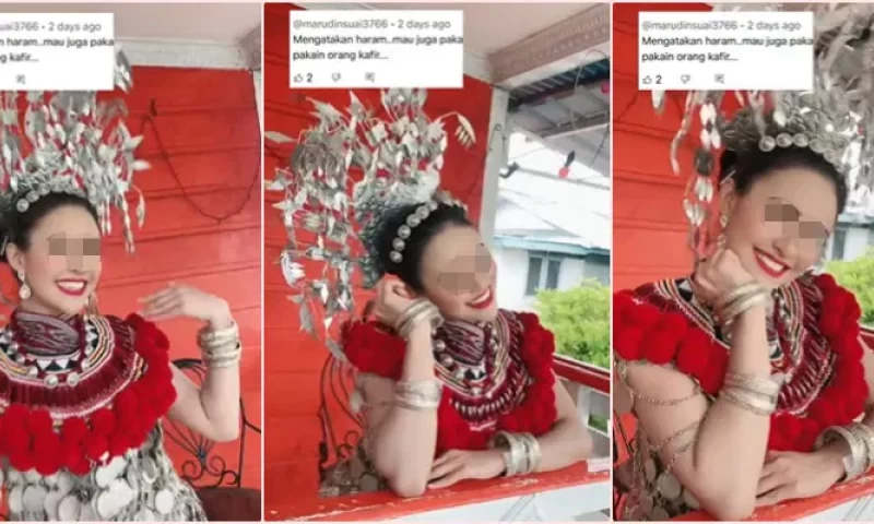 Malaysian Woman Condemns Online Critic for Disparaging Her Choice of "Haram" Traditional Attire