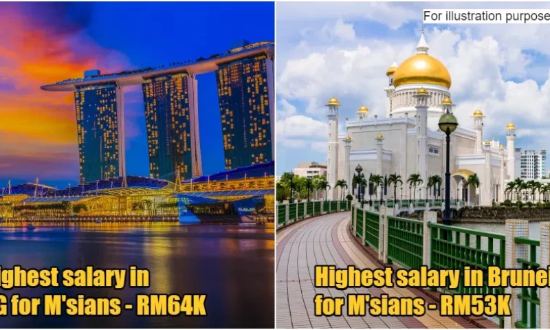 Positive Work Environments: Malaysians Working in Singapore & Brunei Earn up to RM64K Monthly