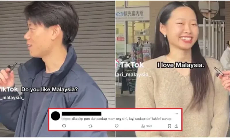 "I Admire Malaysia" - Japanese Teacher Impresses by Conversing Fluently in Malay During Interview with Japanese Individual