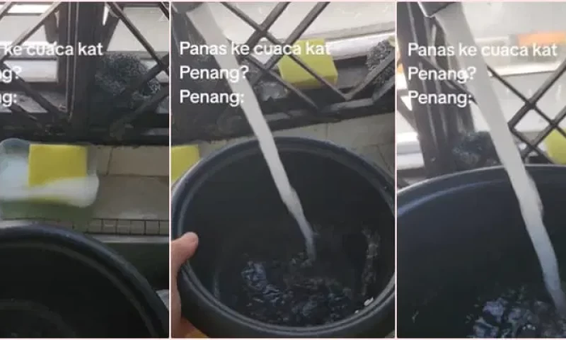 Penang Faces Level 1 Heatwave Alert: Hot Water Flows From Taps