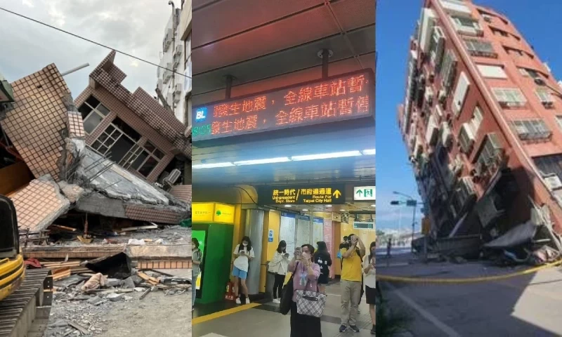 Taiwan Struck by 7.2 Magnitude Earthquake, Prompting Tsunami Alerts for China and Japan