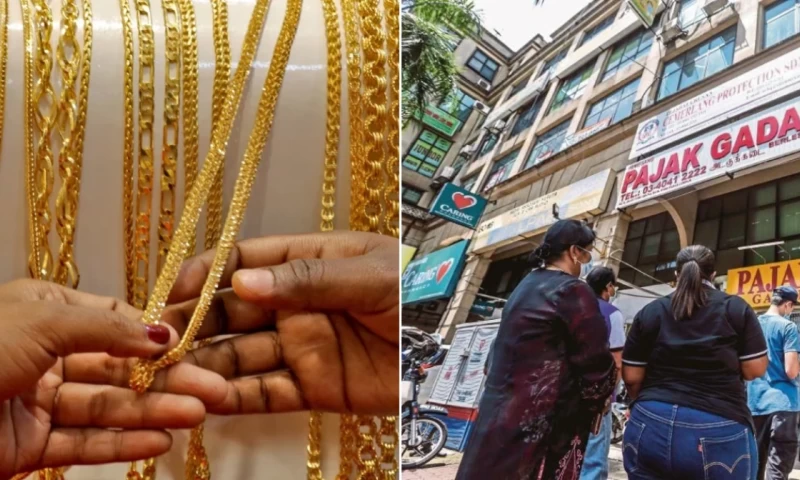 Malaysians Resort to Pawning Jewelry for Immediate Cash Amidst Soaring Gold Prices