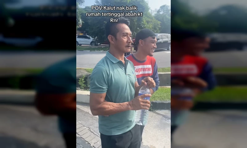 Malaysian Father Inadvertently Left Behind at Tapah Rest Area During Eid Celebration