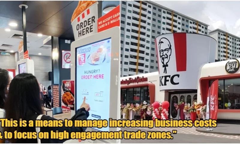 KFC Malaysia Closes 108 Stores Amid Challenging Economic Climate, Staff to be Transferred