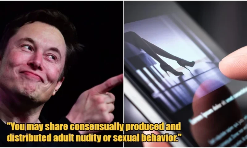 Elon Musk Revises X’s Guidelines to Officially Permit Adult Content, Supporting Adult Content Creators