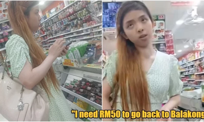 Adeline Requests Kind Abang to Cover Her Purchases at KK Mart and e-Hailing Fees