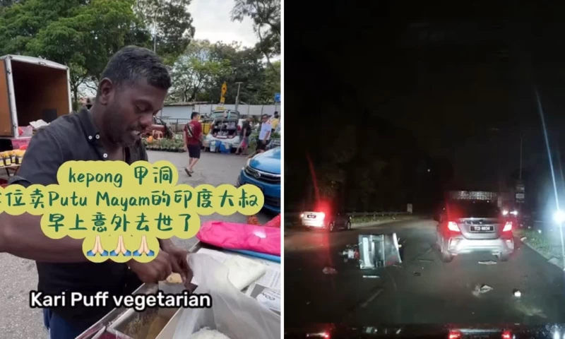 Malaysians Grieve for Beloved Putu Mayam Vendor in Kepong Killed in Road Accident