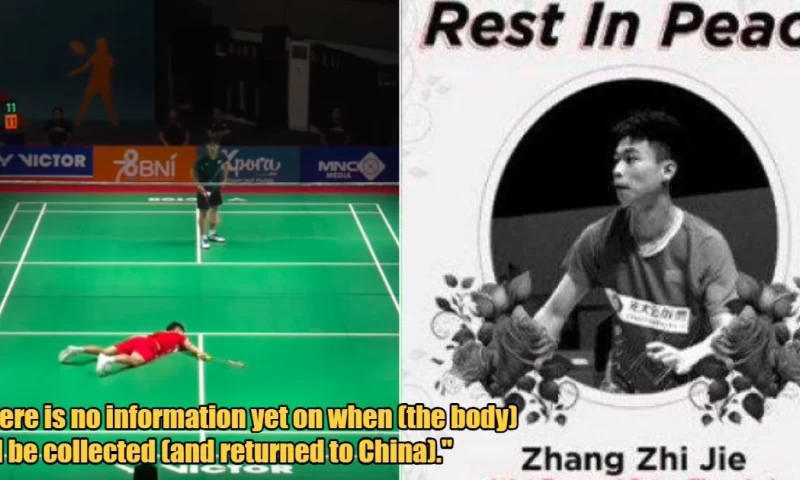 Body of Late Badminton Player Zhang Zhi Jie Remains in Indonesia as Family Awaits Repatriation