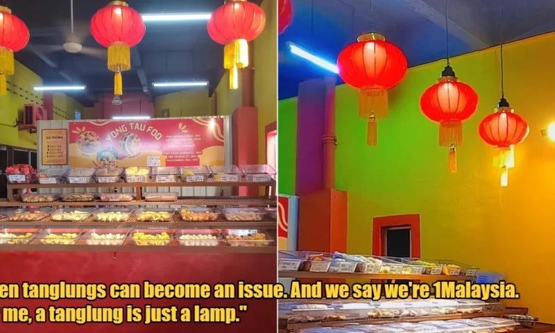 Malaysian Confronted for Hanging Lanterns as Decorations at Her Chinese-Muslim Restaurant