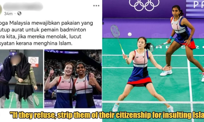 Malaysian Demands Authorities Either Fully Cover Badminton Players or Revoke Their Citizenship