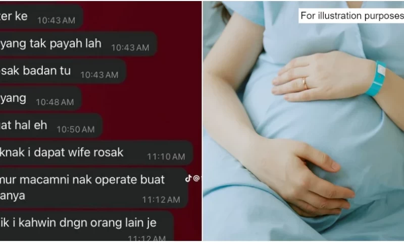 Malaysian Doctor Responds After Man Tells Wife to Avoid C-Section to Prevent “Damage”