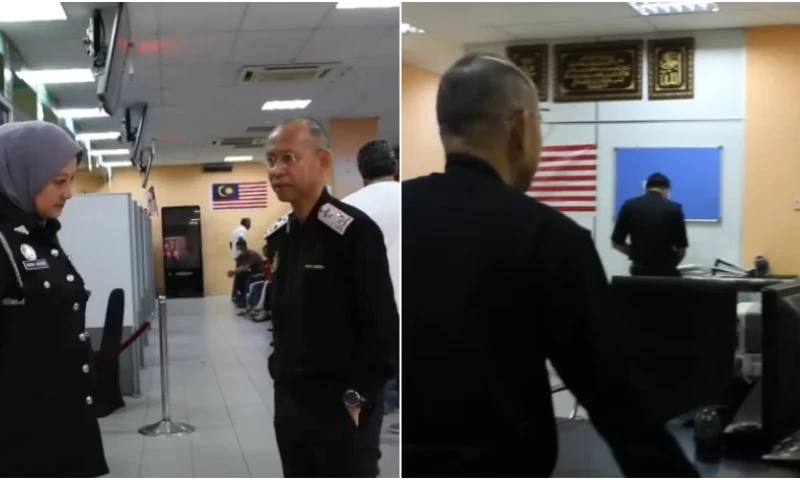 Senior Immigration Officer Questions Absence of Staff During Surprise Visit to PJ Branch