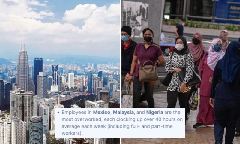 Malaysia Ranked 2nd Worst for Work-Life Balance Among 60 Countries