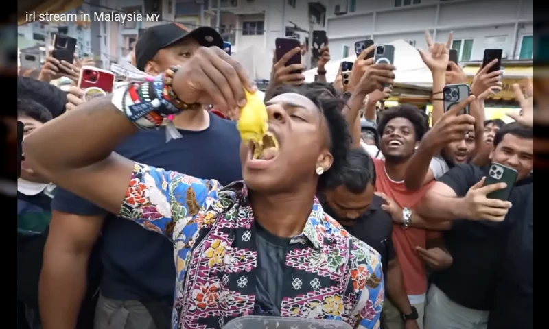 ‘Malaysia Is the Craziest’ – IShowSpeed Amazed as Crowds Swell, Forcing Restaurant to Close While He Eats