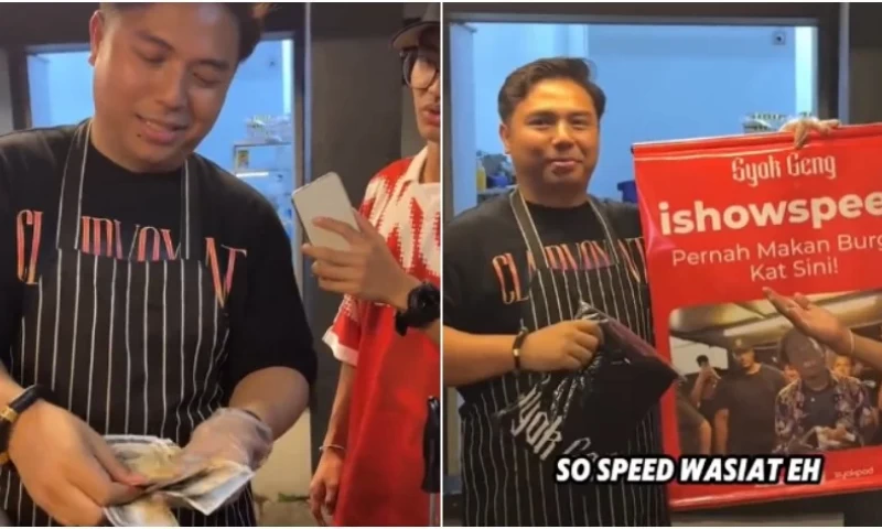 Viral KL Burger Vendor Discloses How Much IShowSpeed Paid for His Burger – And It’s Not in USD or MYR