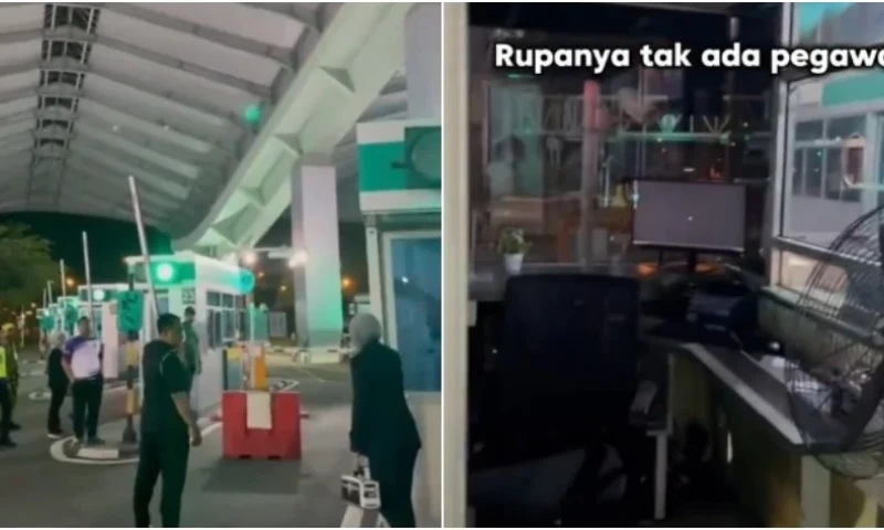 Green Lights On, But All 17 Immigration Counters at Johor Checkpoint Unstaffed; Investigations Underway