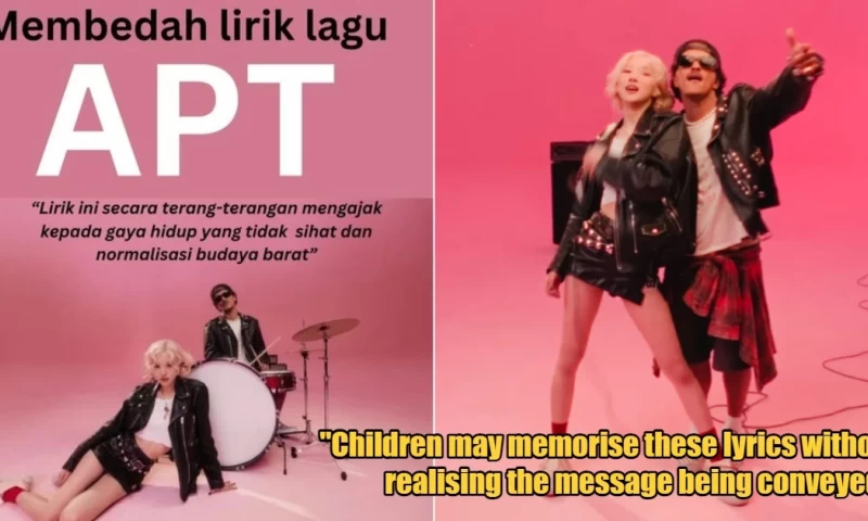 Public Health Malaysia Alleges ROSÉ & Bruno Mars' Song 'APT.' Promotes Negative Western Influences