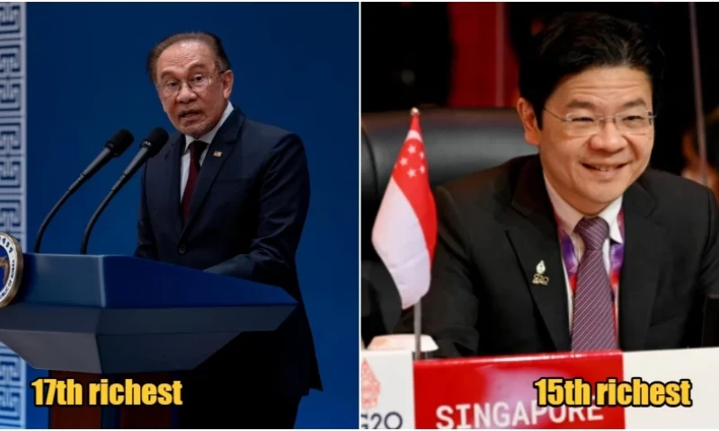 PM Anwar Ibrahim Listed Among World’s 18 Wealthiest Leaders, Ranks Two Places Below Singapore’s PM